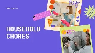 Household Chores Vocabulary