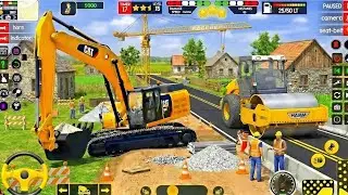 JCB Game 3D 🚜 Road Construction Simulator | Real JCB Work Gameplay 😱 | Android 2026