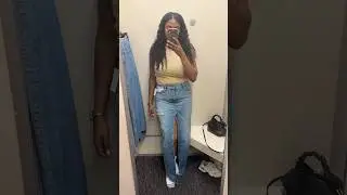 Tall Girl Jeans #goodamerican #tallgirls #shorts #tallgirlfriendly