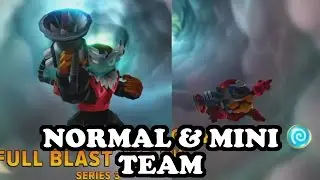 Skylanders Imaginators - Full Blast Jet-Vac & Power Punch Pet Vac GAMEPLAY - NORMAL & MINI TEAM