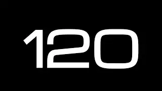 120 Second Countdown Timer / NO SOUND