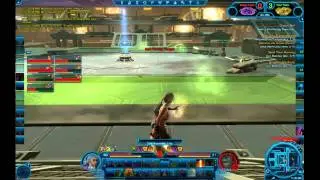 SWTOR Huttball 4 PVP LVL 50 Sage DPS -- BETA --
