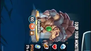 Monster Legends : N&acirc;ng Pangoliath Lv100 And MYTHIC RUSD