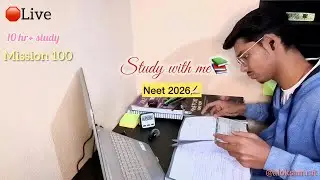 10 Hrs Study Challenge || Study with me #neet2026 #neetaspirants #neetmotivation