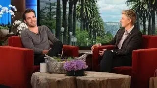 Chris Pine's High School Photo