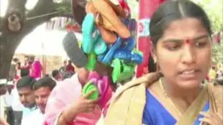 Hundreds take part in unique footwear festival in Southern India