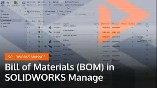 SOLIDWORKS Manage Bill of Materials