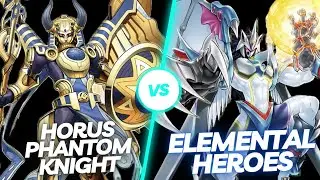 Yu-Gi-Oh! (NEW FORMAT) Horus Phantom Knight Vs. Elemental Heroes (Locals Match) 02-18-24