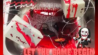 🩸 ASMR - LET THE GAME BEGIN 🩸 SAW INSPIRED HALLOWEEN POST 👻🎃