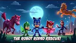 PJ Masks & Robot Rodeo Rescue | Adventure & Action Stories for Kids