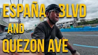 #POV from Espa&ntilde;a Blvd (Antipolo St.) to Quezon Ave (Roces Ave).. #commute #bicycle #NCAP