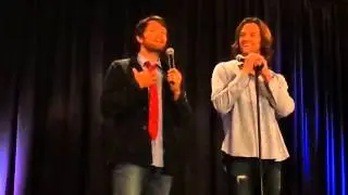 Jared and Misha Breakfast Aug 5 2012 PT.1