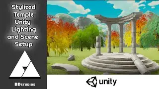 Stylized Temple Area - Unity Lighting and Scene Setup