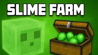Minecraft Slime Farm Java 1.21.9