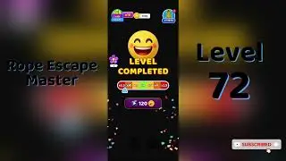 Rope Escape Master Level 72 Walkthrough 🪢🧠 | Puzzle Escape Game | Go Answer