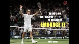 Roger Federer Tribute - G.O.A.T - Motivational video