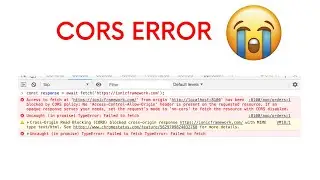 Cors error solution in Spring boot