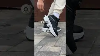 2 in 1 Shoes & Roller Skates