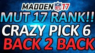 MUT 17 RANKED!!! - CRAZY USER INTERCEPTIONS TAKEN BACK 4 SIX!!! - KAEP LEADS 4TH QUARTER COMEBACK!!