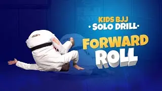 Forward Roll for Martial Arts - Solo BJJ Drills for Kids