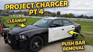 Проект Charger, часть 4 &ndash; Глубокая очистка, установка защитного кожуха противотуманных фар и снят...