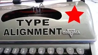 Инструмент для регулировки выравнивания линейки пишущей машинки Bender Vintage Groma