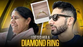 MOM CAME TO MUMBAI | HER FIRST DIAMOND RING