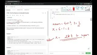 Find the Maximum Achievable Number| LeetCode 2769 | Cpp
