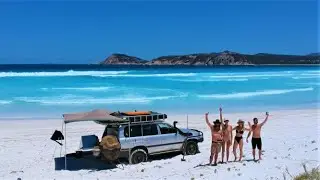 4X4 CAMPING BREMER BAY TO CAPE LEGRAND : DOLPHINS SURF! ESPERENCE, FOSTER BEACH, STREAM BEACH