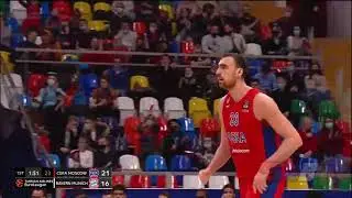 NIKOLA MILUTINOV hits the THREE POINTER vs Bayern | Milutinov trojka protiv Bajerna | 29.01.2021