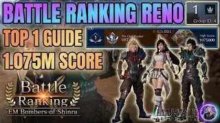[Final Fantasy 7 Ever Crisis] TOP 1 GUIDE! Battle Ranking EM Bombers of Shinra Reno Stage 200 1.075M