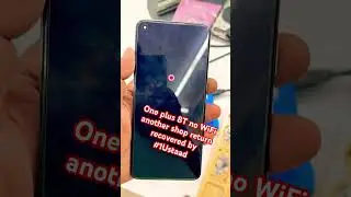 One plus 8T Wifi not working recovered by #1ustaad #oneplus8t #repair #device #mobilerepairing #tech