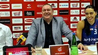 Konferencja po meczu Contimax MOSiR Bochnia - Artego Bydgoszcz 68:105 [02.11.2025]