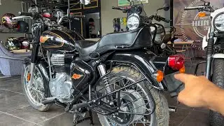 2025 All New Royal Enfield Bullet 350 Standard Battalion Black BS7 Full Review