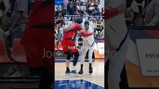 JUNE MAR FAJARDO NAKIPAGKULITAN KAY ARWIND SANTOS MATAPOS MANALO ANG SAN MIGUEL VS CONVERGE #pba