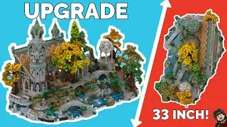 Amazing NEW Rivendell Base UPGRADE ! LEGO LOTR Rivendell 10316 Base Upgrade (Reupload)