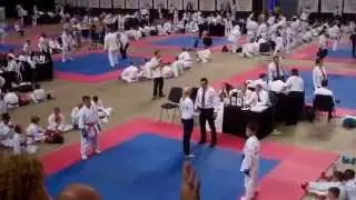 GKR Karate World Cup 2015 KIERAN DUNCAN Kumite