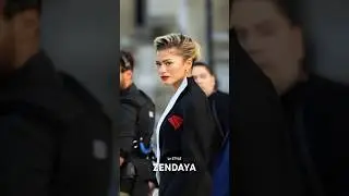 Zendaya and law Roach at Paris fashion week 2024.