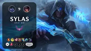 Sylas Mid vs Akali - KR Master Patch 13.20