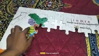 Indian map puzzle