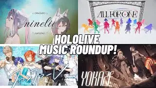 hololive Music Roundup - Shorts and Music Catchup! August pt 2 (10/11/2025)