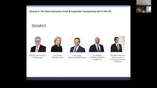 WCCW2024 Session2：The New Economic Crime & Corporate Transparency Act in the UK