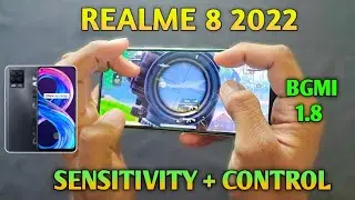 REAMLE 8 2022 SENSITIVITY + CONTROL CODE BGMI 1.8 UPDATE
