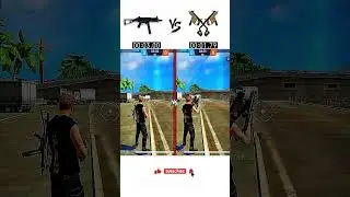 Free Fire UMP vs DOUBLE VECTOR Gun 🔥|| Best Gun #ff #shorts