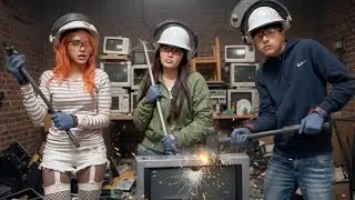 TAKING ANGRY TEENS TO A RAGE ROOM… BAD IDEA