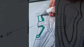 Daily Line Art Sketch &ndash; Shoe Drawing Practice!