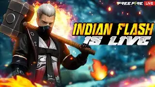4v4 Custom Room Live 🔴 || Handcam + One Tap Headshot Indian Flash