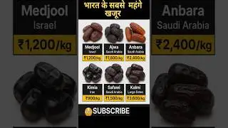 India's most expensive dates! भारत के सबसे  महंगे खजूर#shorts #facts #food #gk