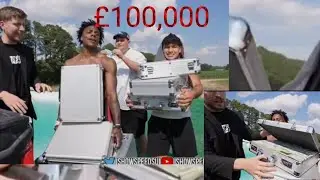 Ishowspeed wins 100,000 from Mr beast *wipeout winner*