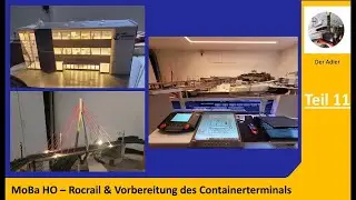 Rocrail & Vorbereitung des Containerterminals #11